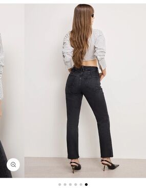 NWT! Long Good American Straight Leg